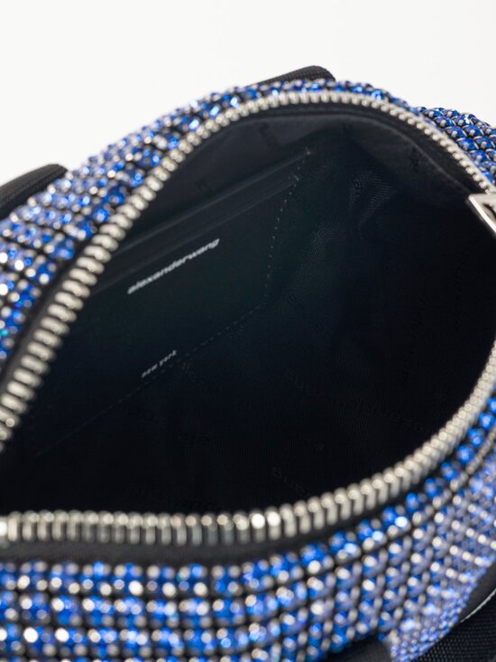 Alexander Wang Cruiser Cobalt Crystal Mini Duffle Bag - Picture 11 of 12